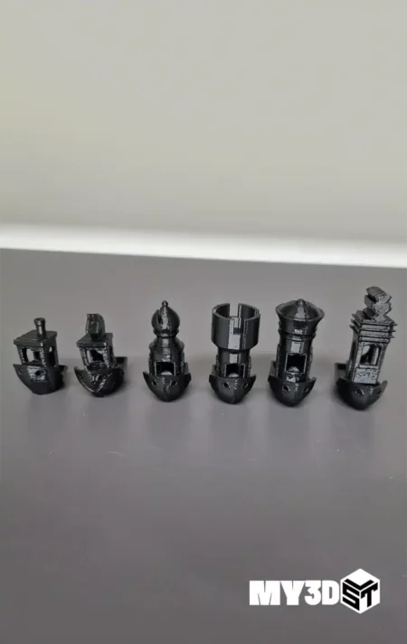 Benchy Chess Set stl