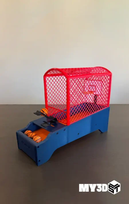 Desktop Arcade Basketball STL 3D Print Model