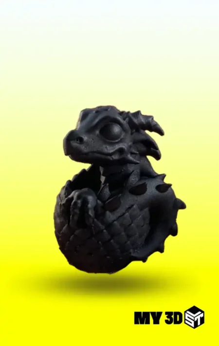 DragonEgg STL 3D Print Model