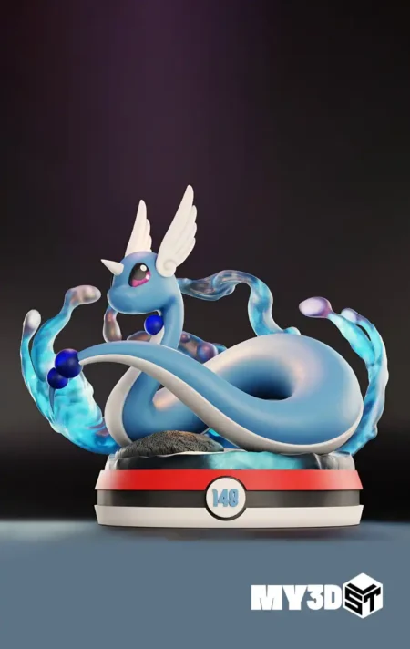 Dragonair pokemon STL 3D Print Model