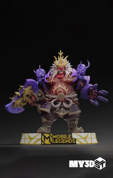 Franco King of Hell Mobile Legends STL 3D Print Model