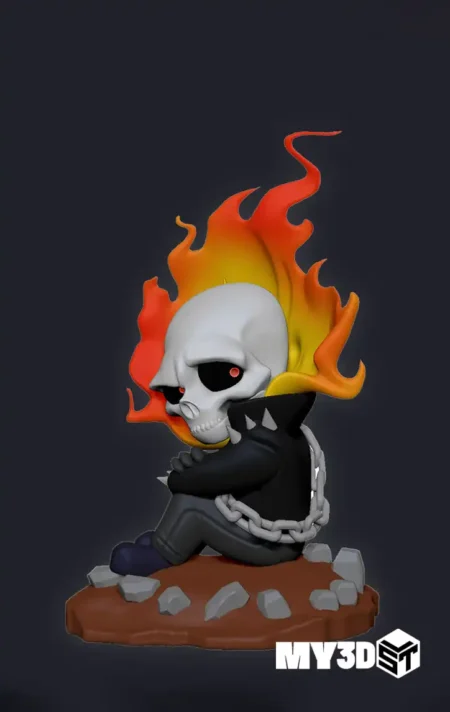 Ghost Rider Chibi stl