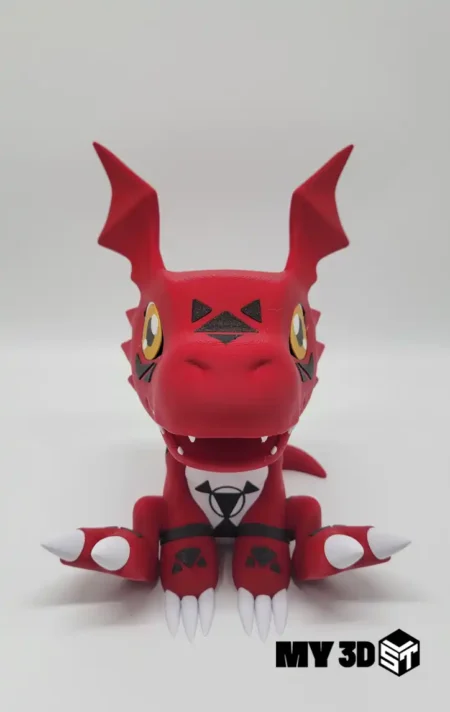 Guilmon Chibi Digimon Tamers stl