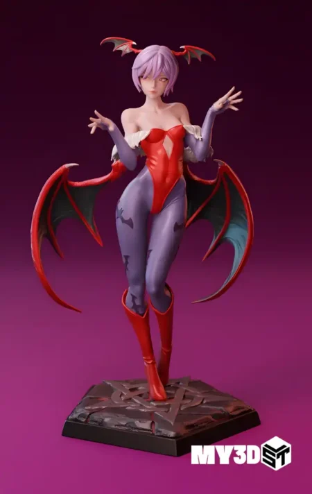 Lilith Darkstalkers STL 3D Print Model