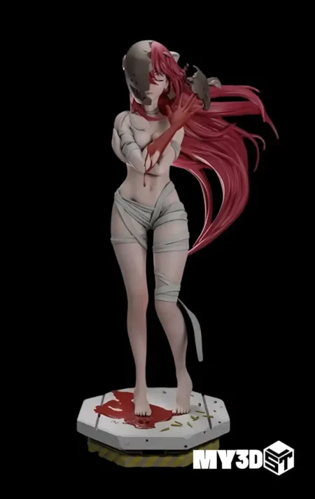 Lucy Elfen lied STL 3D Print Model