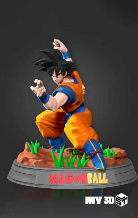 Son Goku STL 3D Print Model