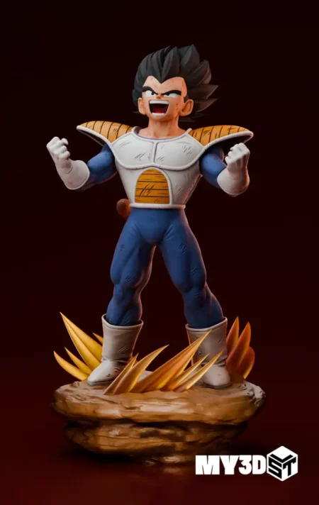 Vegita Dragon ball STL 3D Print Model