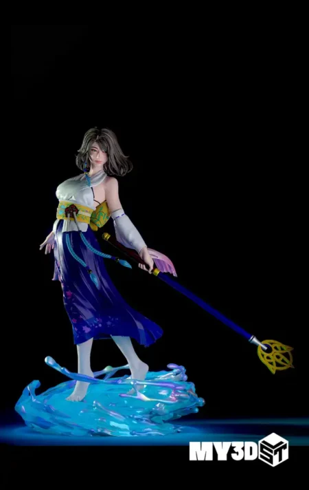 Yuna Final Fantasy STL 3D Print Model