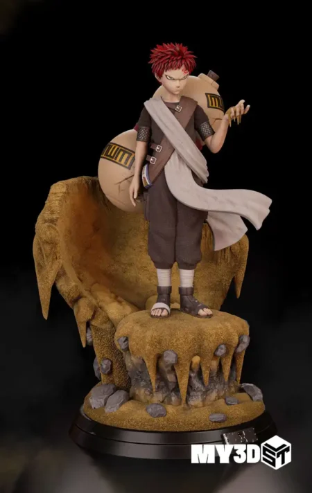 Gaara Naruto stl