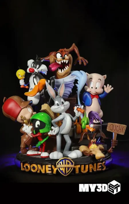 Looney Tunes Diorama stl