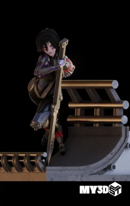 Alita Battle Angel STL 3D