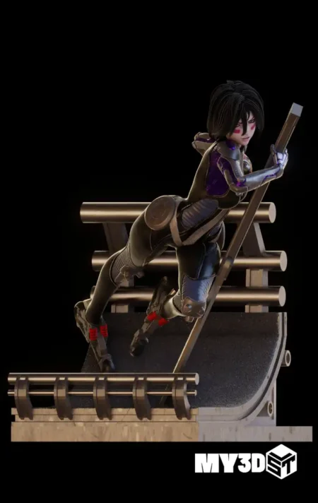 Alita Battle Angel STL 3D