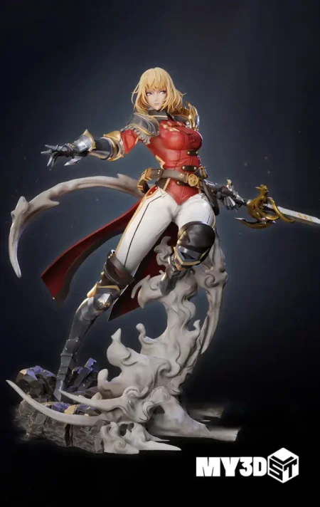 Cha Hae-In Solo Leveling STL 3D