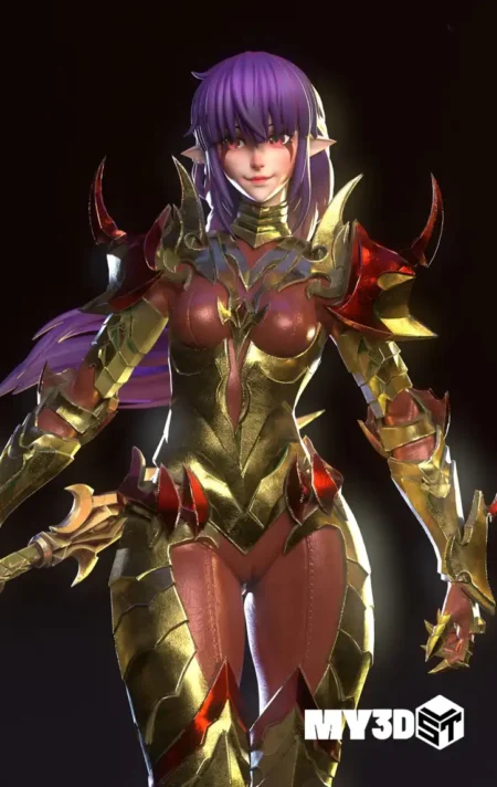 Esil Radiru Solo Leveling STL 3D