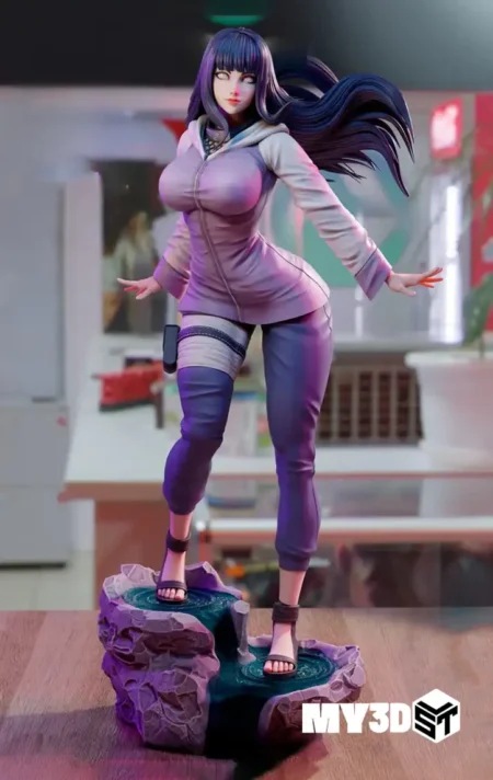 Hinata Hyuga NSFW STL 3D