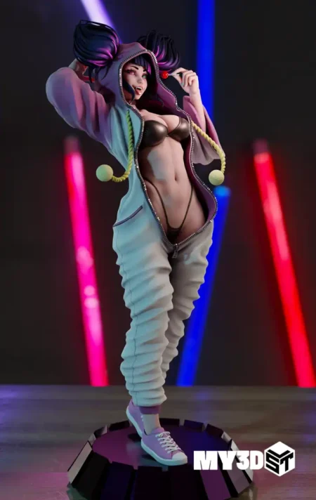 Juri Pajamas NSFW STL 3D