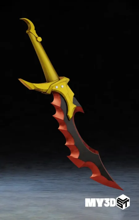 Knight Killer Dagger STL 3D