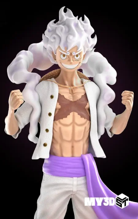 Luffy Gear 5 STL 3D