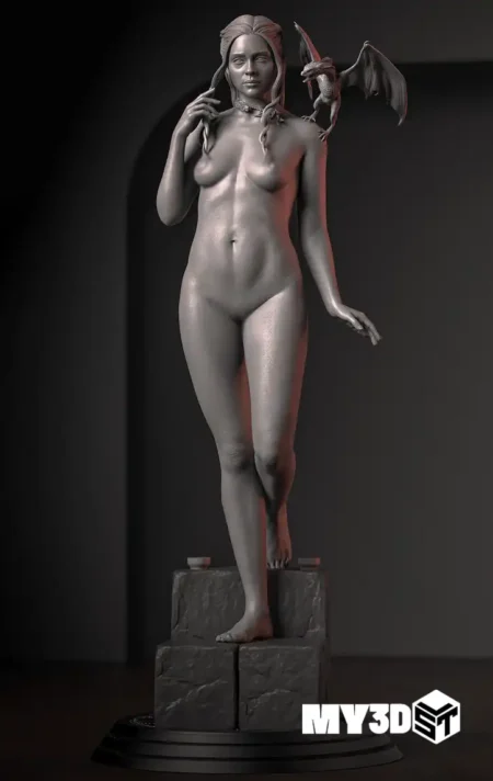 Mother of the Dragons NSFW STL 3D
