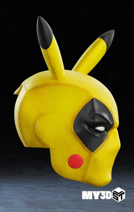 PikaPool Helmet STL 3D
