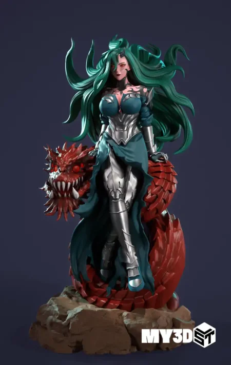 Querehsha Solo Leveling NSFW STL 3D