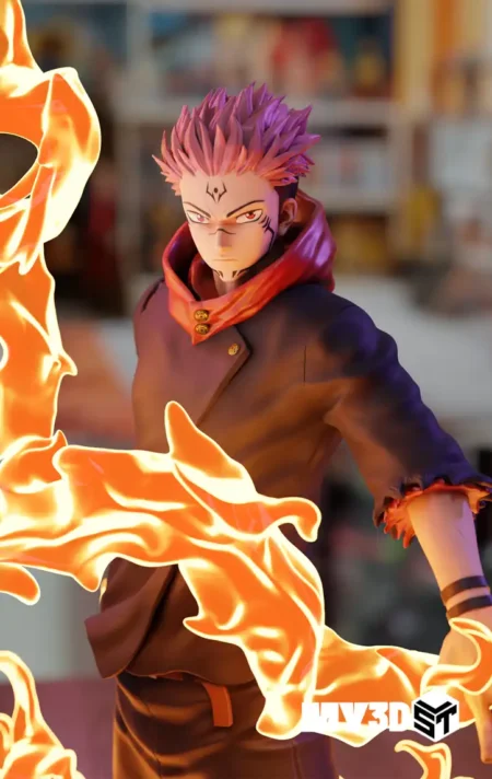 Sukuna Jujutsu Kaisen STL 3D