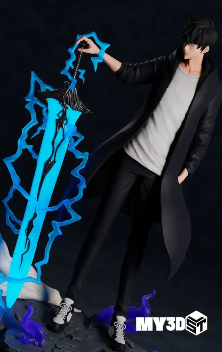 Sung Jinwoo Solo Leveling STL 3D