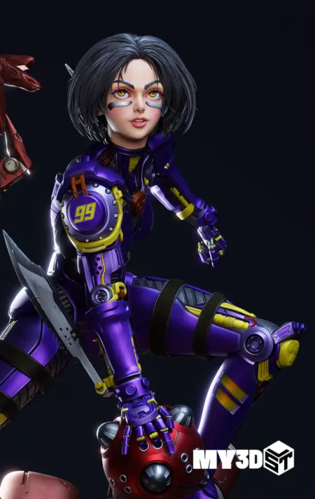 Alita Battle Angel STL 3D