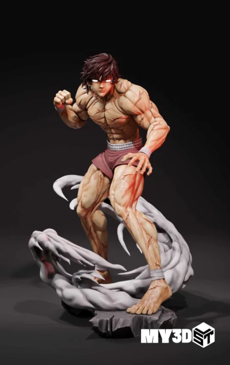 Baki Scar STL 3D