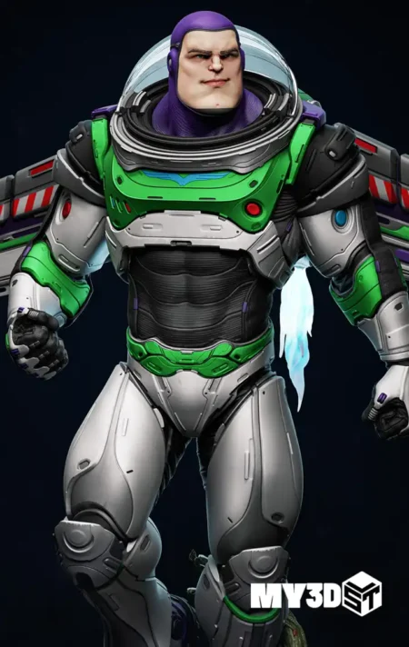 Buzz Lightyear Toy Story STL 3D