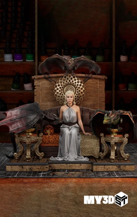 Daenerys Targaryen STL 3D