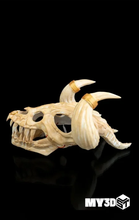 Dragon Slayer Helmet STL 3D