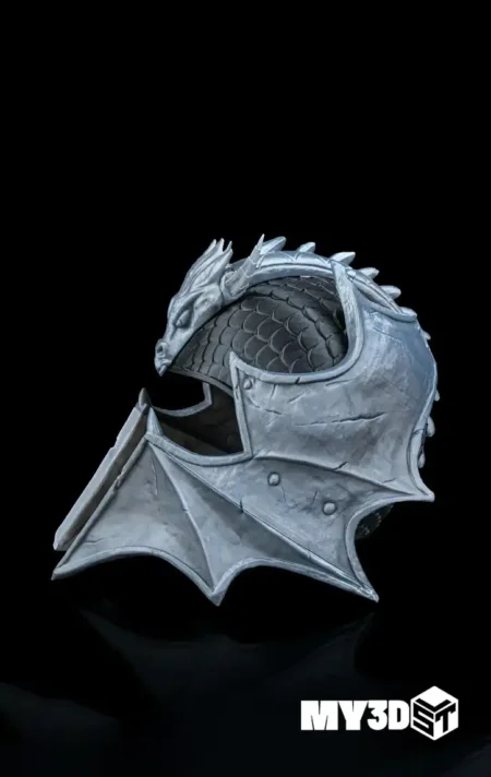 Dragonkeeper Knight Helmet STL