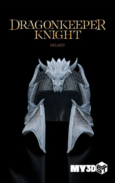 Dragonkeeper Knight Helmet STL