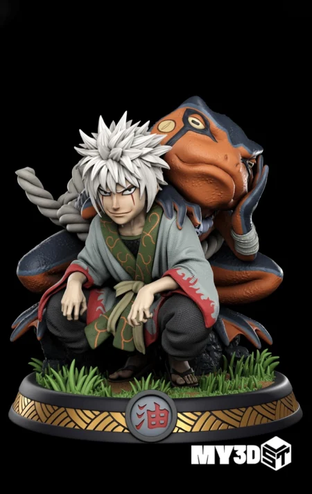 Jiraiya Naruto STL 3D