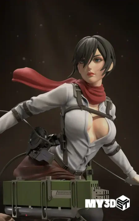 Mikasa Ackerman STL 3D