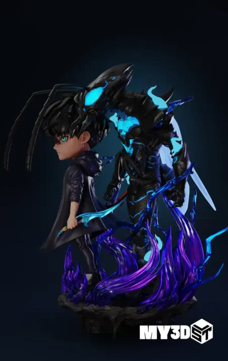 Sung Jinwoo and Beru STL 3D