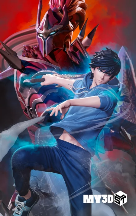 Sung Jinwoo vs Igris STL 3D