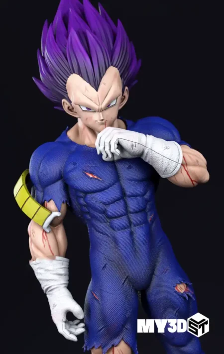 Vegeta Ultra Ego STL 3D