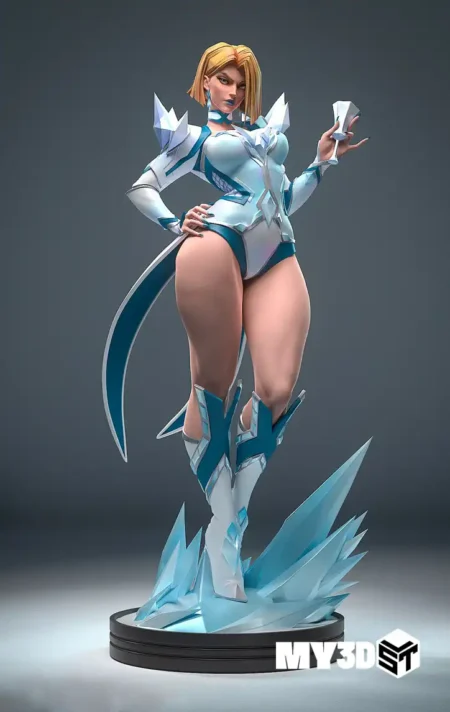 Emma Frost X-Men STL 3D