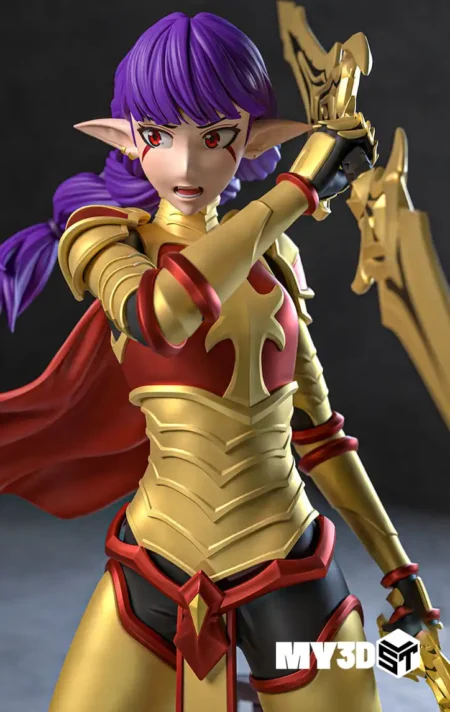 Esil Radiru Solo Leveling STL 3D