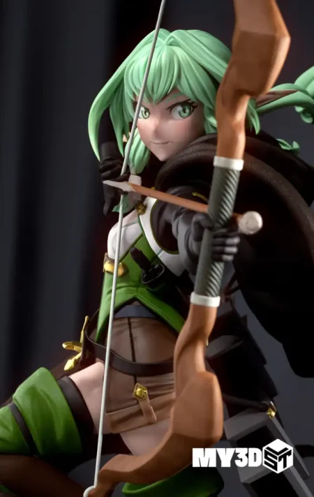 High Elf Archer STL 3D