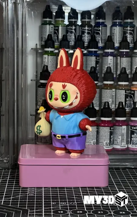 Labubu Fully Disassembled STL 3D