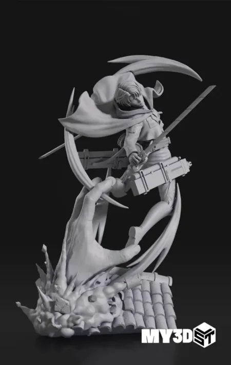 Levi Ackerman STL 3D