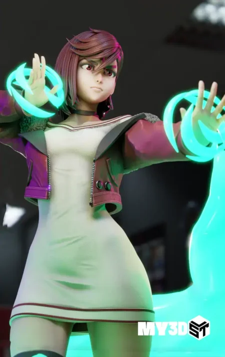 Momo Ayase Dandadan STL 3D