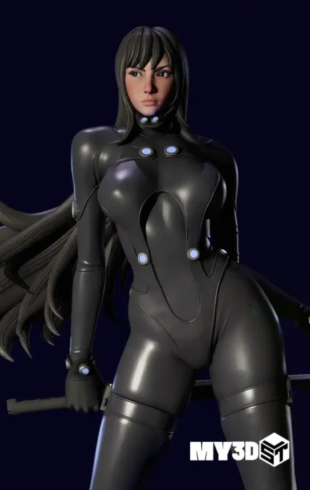 Reika Shimohira Gantz STL 3D