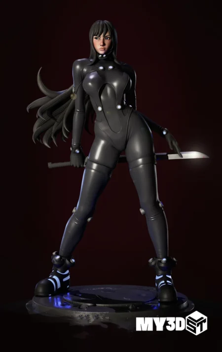 Reika Shimohira Gantz STL 3D