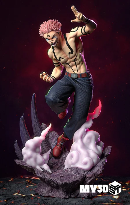 Yuji Itadori Sukuna STL 3D
