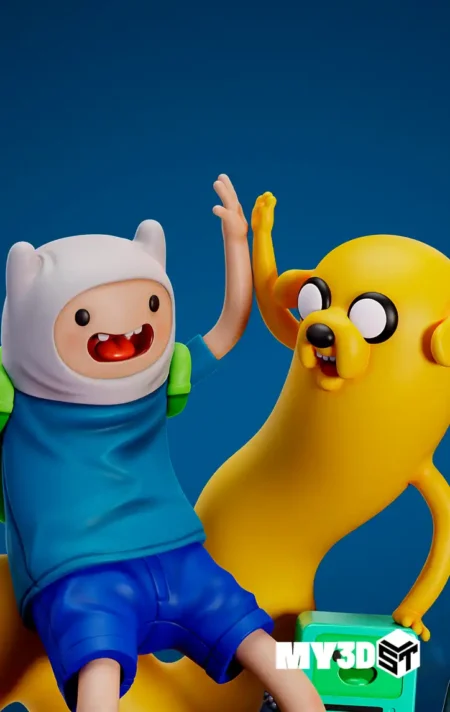 Finn and Jake STL 3D
