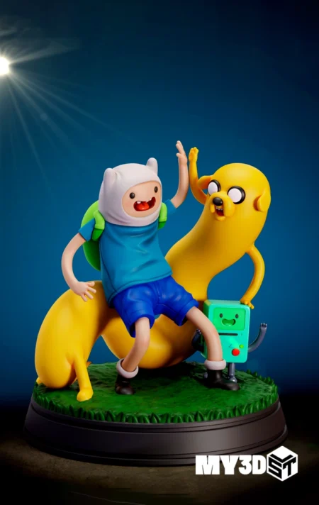 Finn and Jake STL 3D